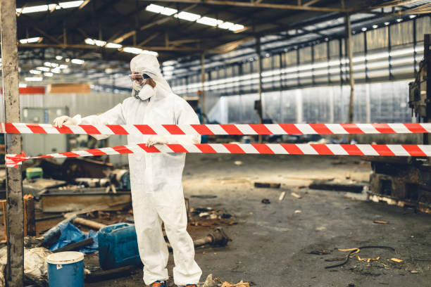 Professional Drug Lab Cleanup technician working in Florence, AZ